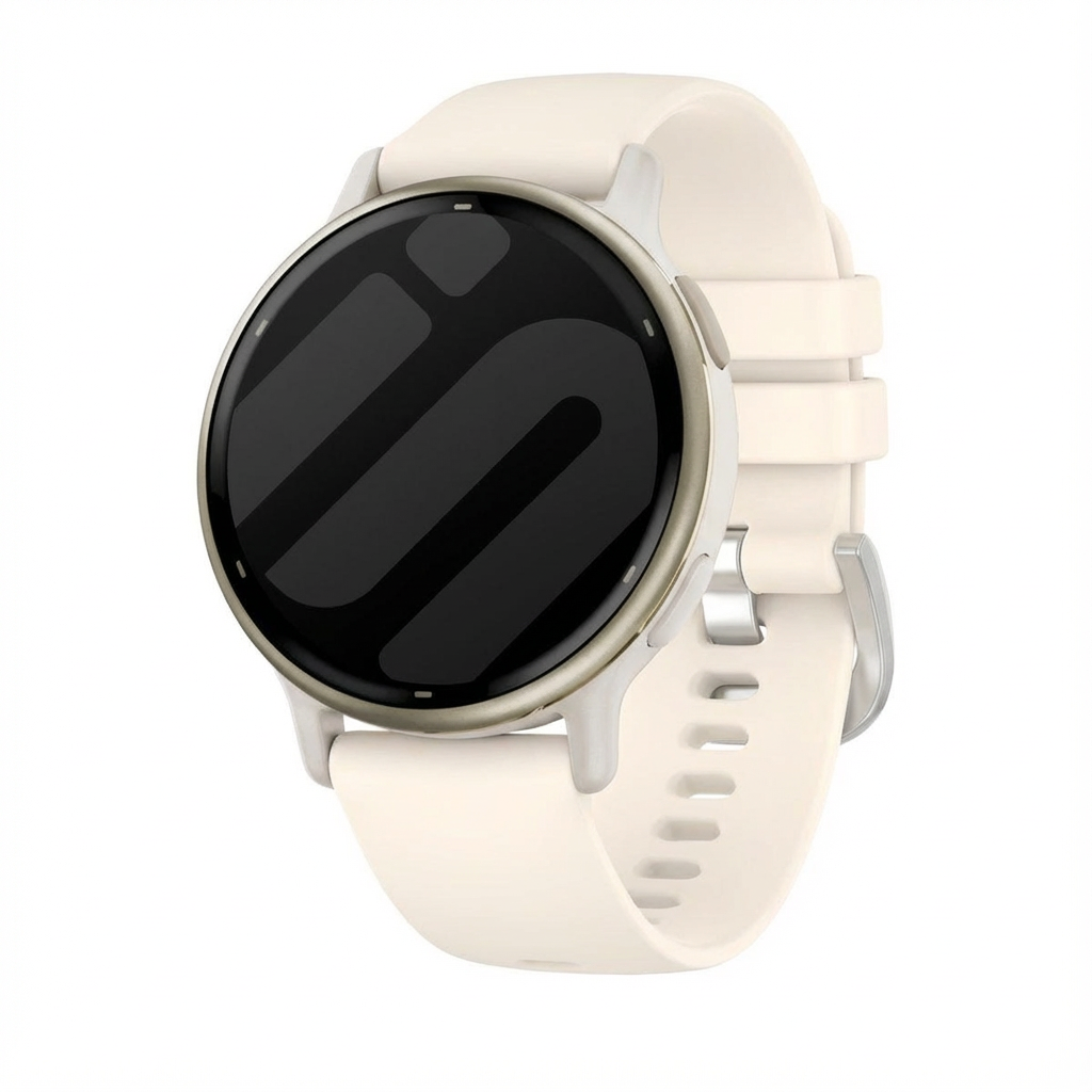 Bracelet silicone classique Garmin Vivoactive 5 (lumière stellaire) 