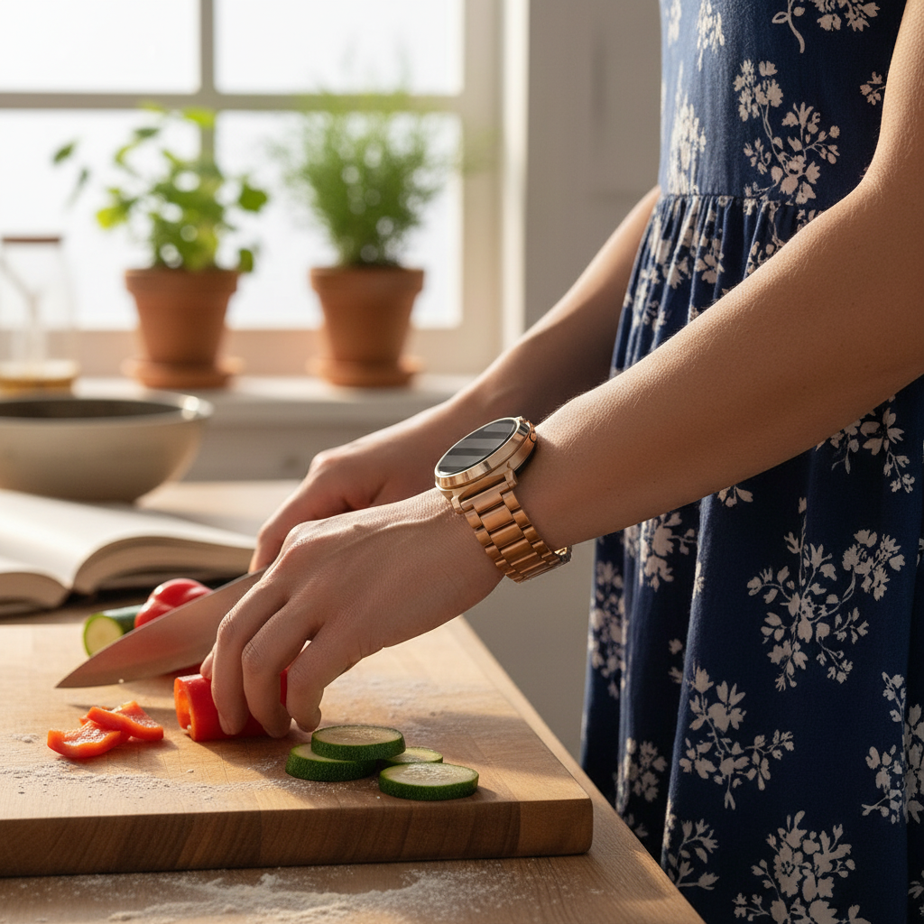 Garmin Lily 2 Stahlarmband (Roségold)