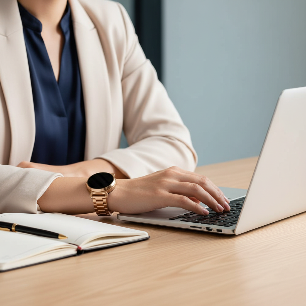 Garmin Lily 2 Stahlarmband (Roségold)