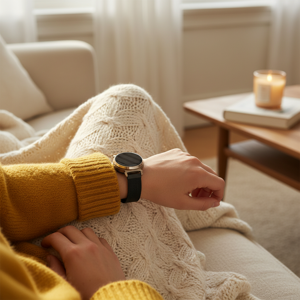 Garmin Lily 2 Milanese Strap (Black)