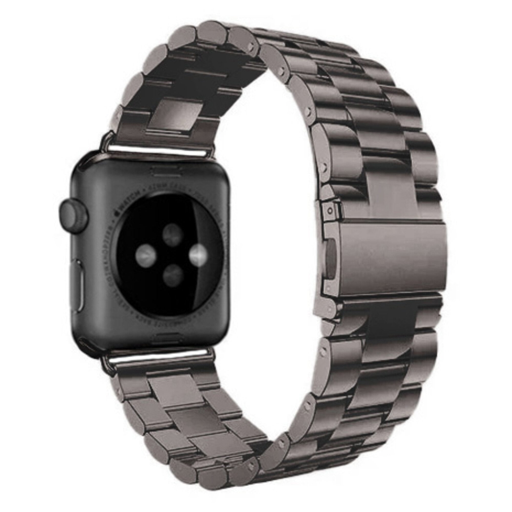 Correa acero Apple Watch (gris oscuro)