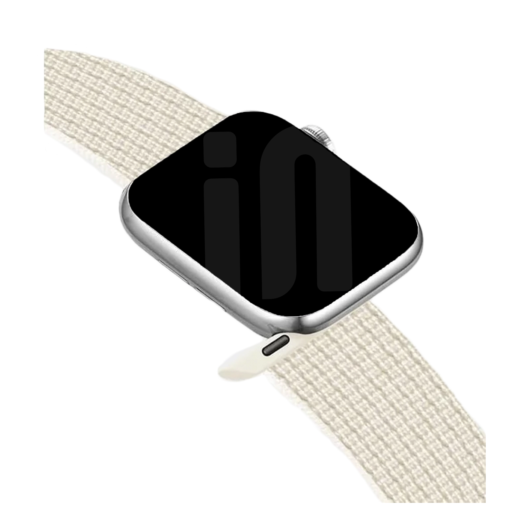 Apple Watch Nylon Loop Strap (Starlight)