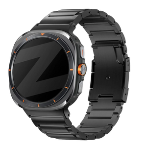 Bandz Samsung Galaxy Watch Ultra titanium band 'Classic' (zwart)
