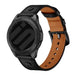 Amazfit GTS 4 (Mini) Leather Strap with Screw (Black)