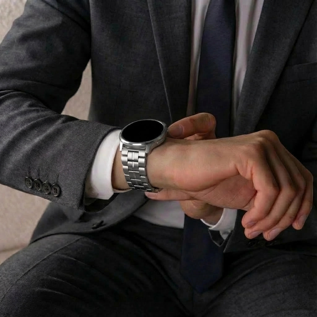 Samsung Galaxy Watch Ultra 'Square' Titanium Strap (Titanium)