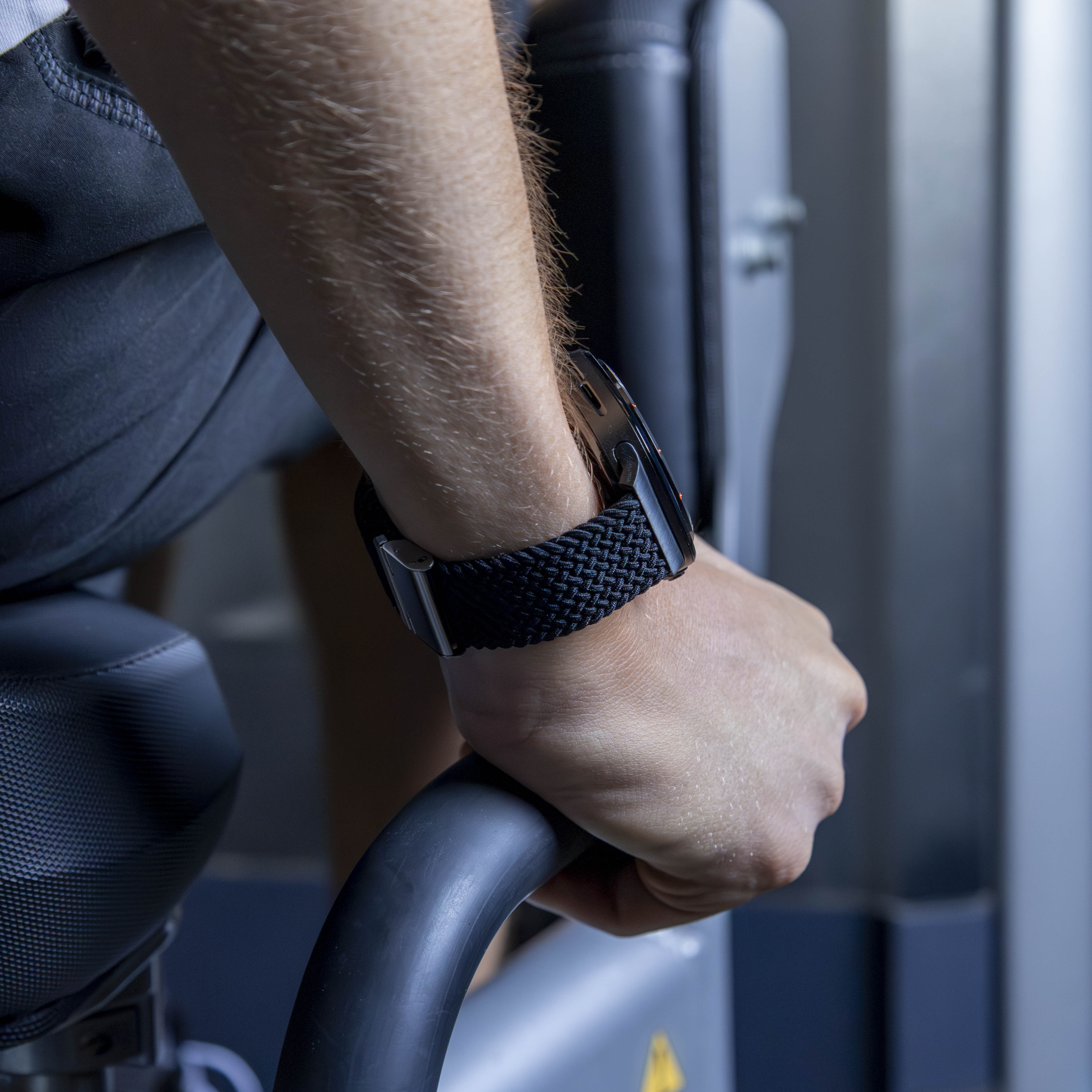 Samsung Galaxy Watch Ultra geflochtenes Armband (Schwarz)