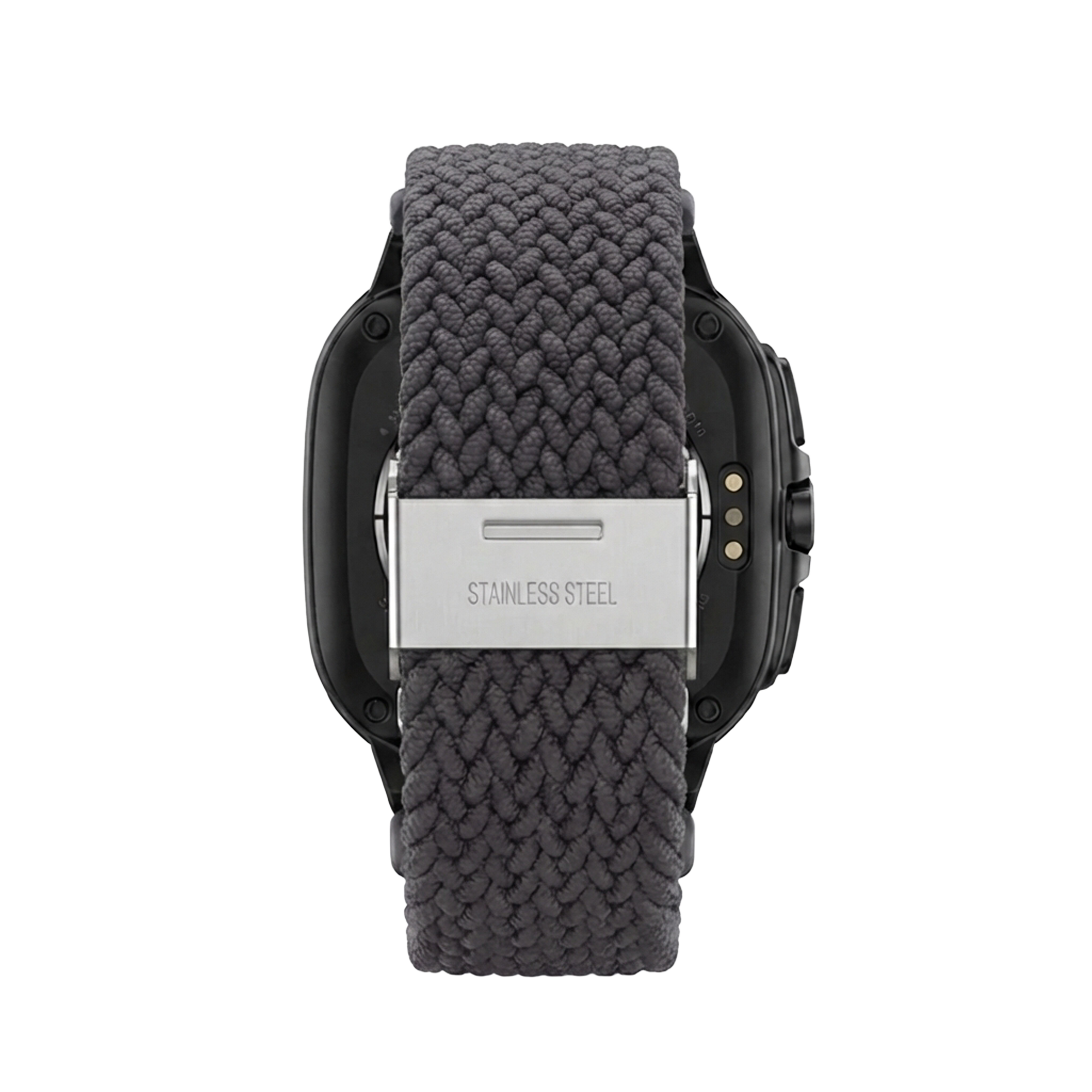 Samsung Galaxy Watch Ultra Braided Nylon Strap (Dark Grey)