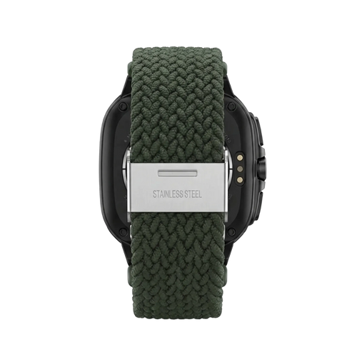 Samsung Galaxy Watch Ultra gevlochten bandje (olijfgroen)
