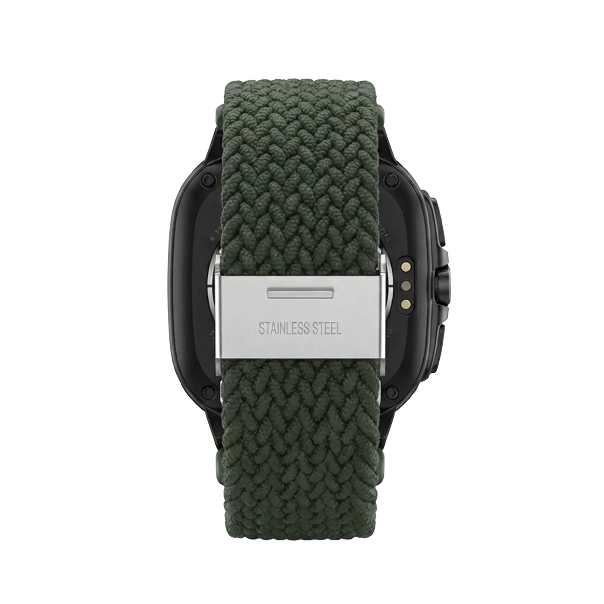 Samsung Galaxy Watch Ultra gevlochten bandje (olijfgroen)
