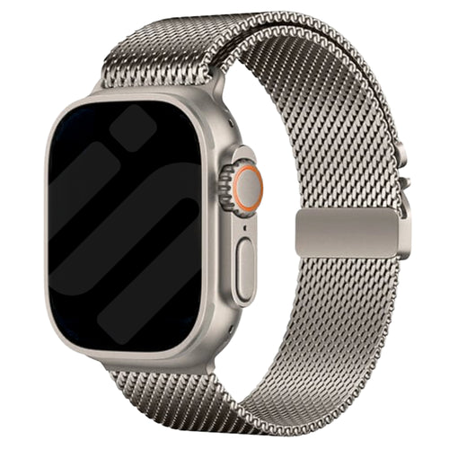 Apple Watch Modernes Milanese-Armband (Titan)