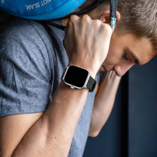 Redmi Watch 5 D-Schnalle Silikonarmband (Schwarz)