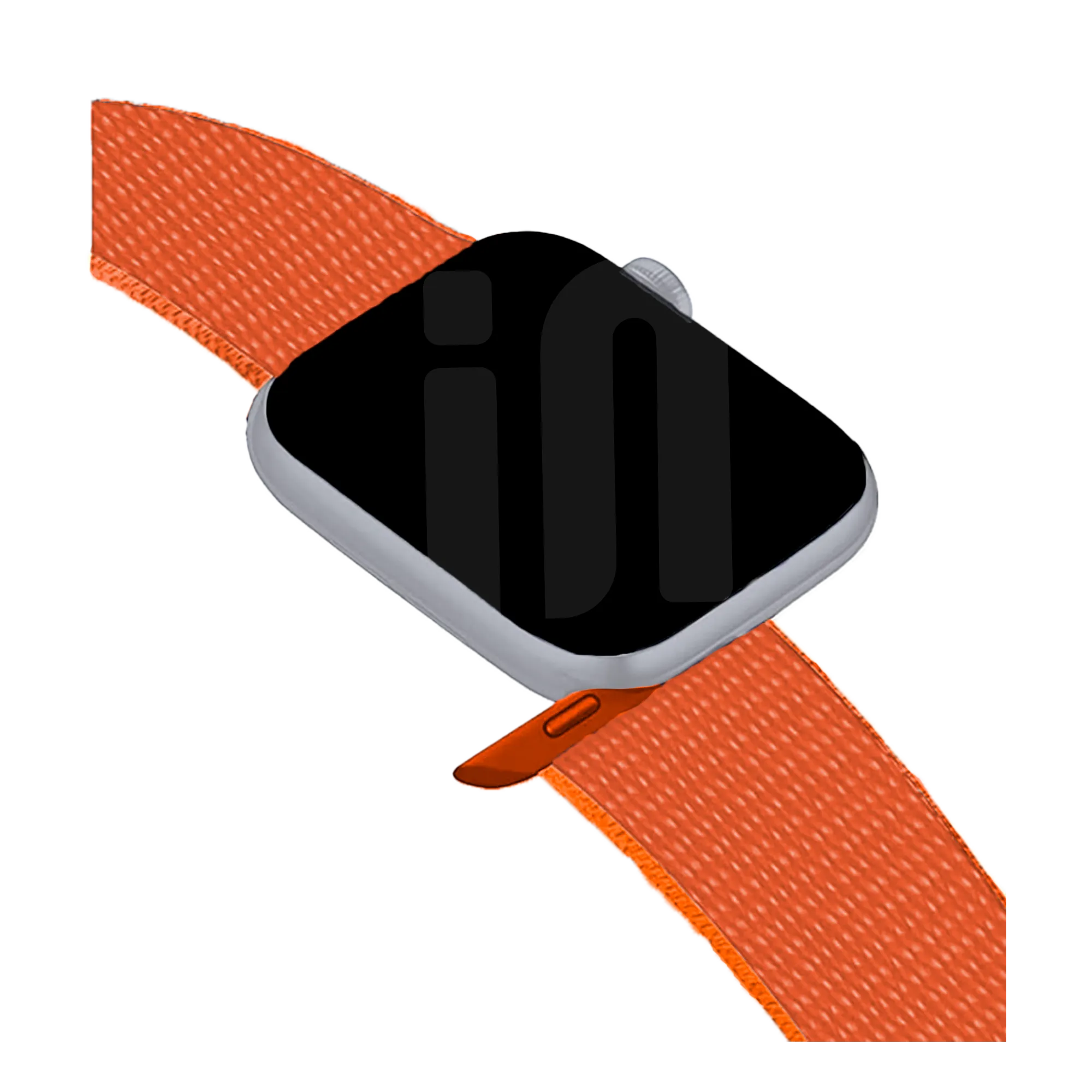 Apple Watch nylon loop bandje (oranje)