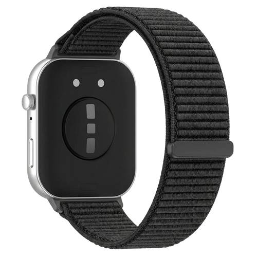 Huawei Watch Fit 4 Pro Nylon Wave Strap (Black)