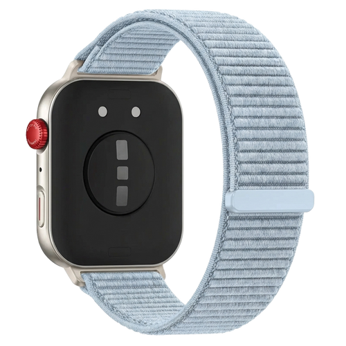 Huawei Watch Fit 4 Nylon Wave Strap (Light Blue)