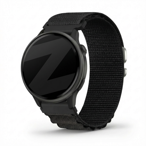 Bandz Correa nylon Alpine Garmin Vivoactive 6 (negro)