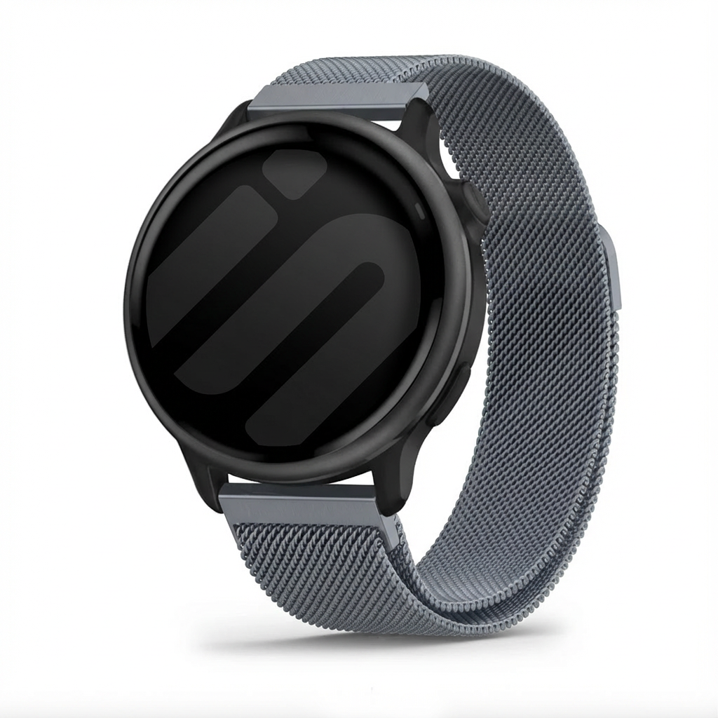 Bracelet milanais Garmin Vivoactive 6 (gris sidéral)