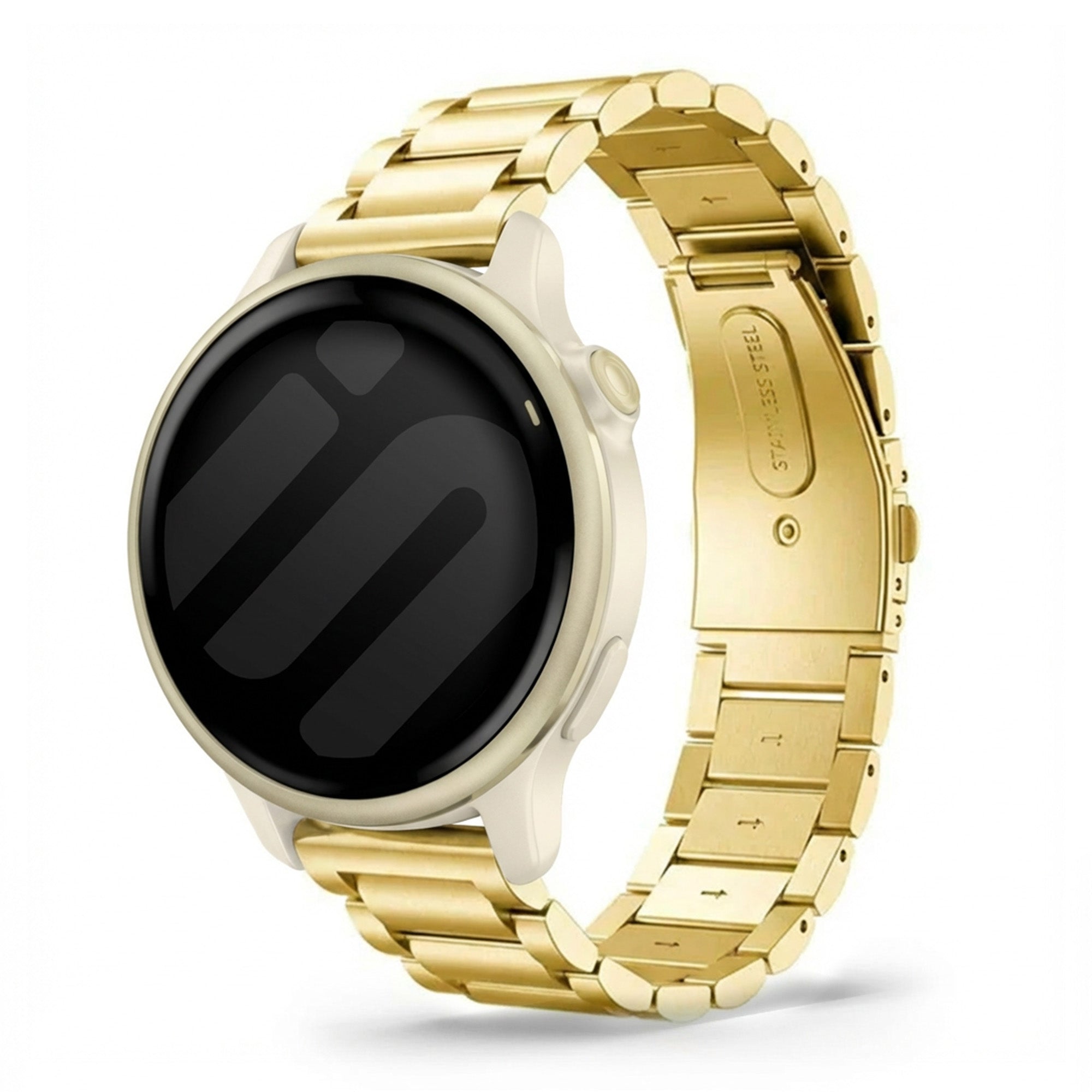 Garmin Vivoactive 6 stalen band (goud)