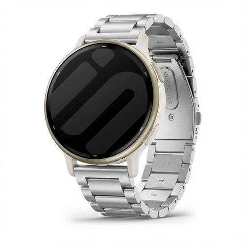 Correa acero Garmin Vivoactive 5 (plateado)
