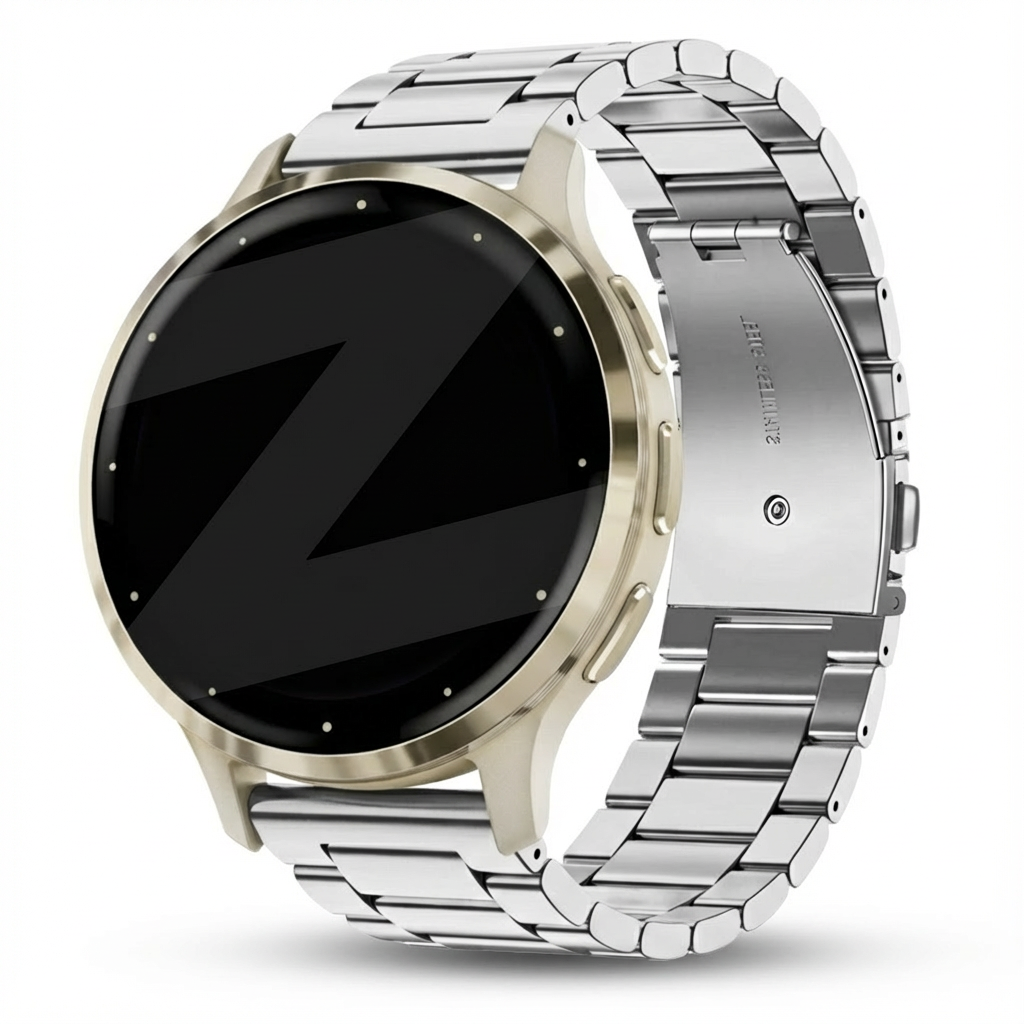 Bandz Correa acero 'Classic' Garmin Venu 3s (plateado)