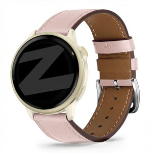 Bandz Correa cuero 'Deluxe' Garmin Forerunner 170 (rosa)