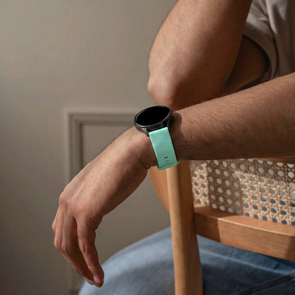 Bandz Correa silicona ‘Premium’ Garmin Bounce 2 (aqua)
