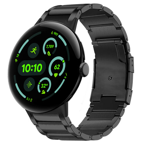 Google Pixel Watch 4 - 45mm Titanarmband (Schwarz)