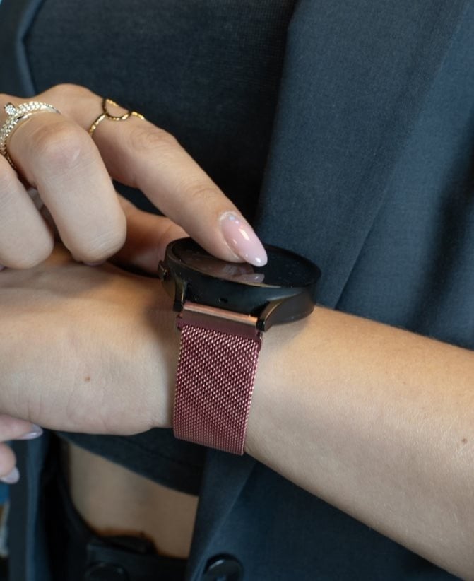 Polar Unite Milanese Strap (Pink)