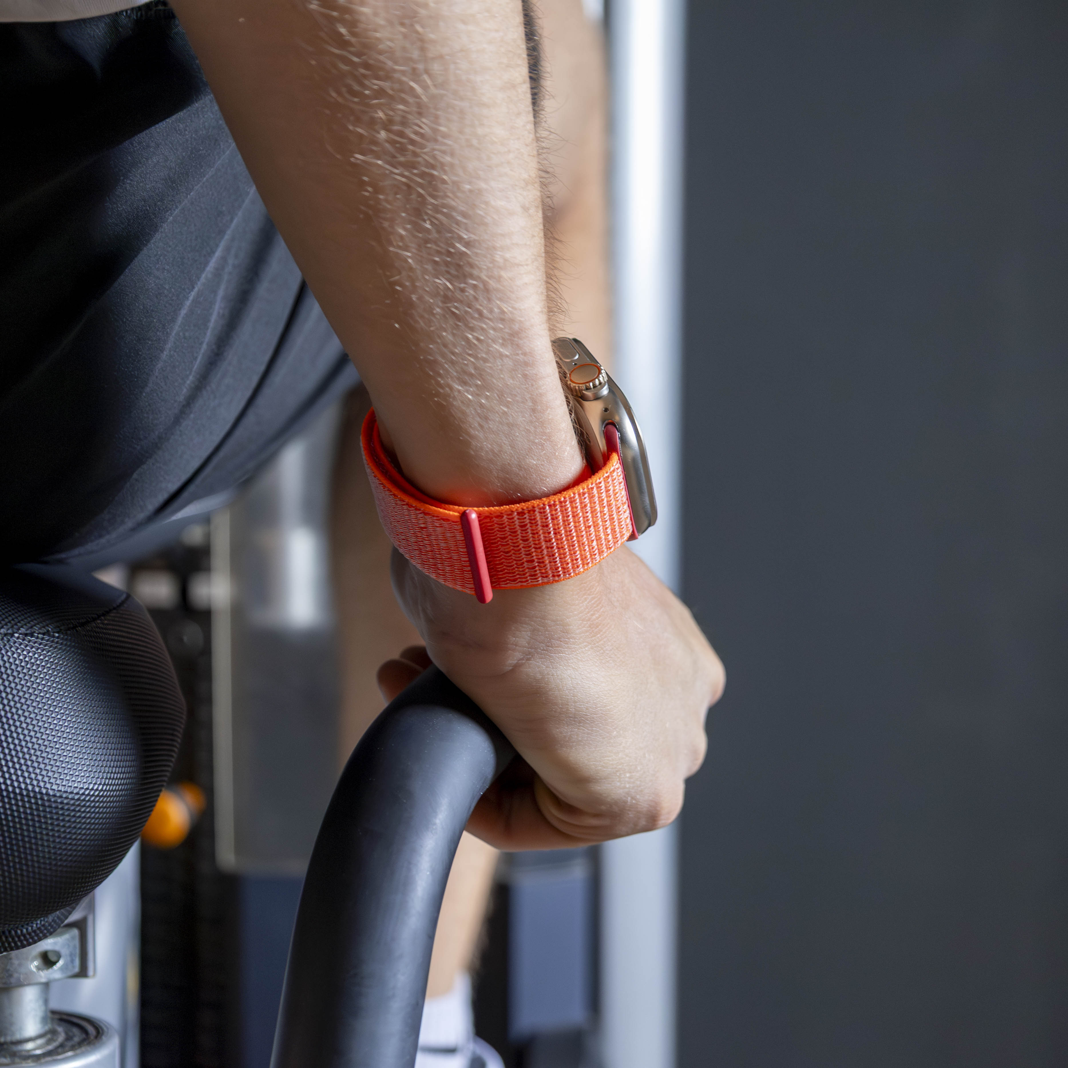 Apple Watch Nylon Loop Armband (Orange)