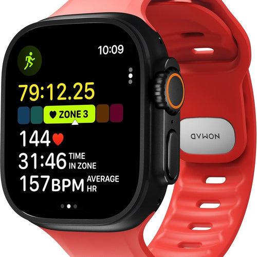 Nomad Correa silicona Tempo Apple Watch (coral)