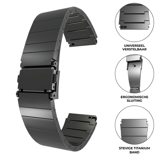 Suunto Race (S) Luxury Titanium Strap (Graphite)