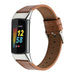 Fitbit Charge 6 Leather Strap (Brown)