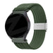 Bandz Bracelet nylon tressé Garmin Approach S40 (vert olive)