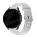 Bandz Maoo Ventura Patterned Silicone Strap (White)