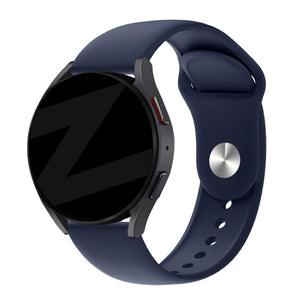 Bandz Amazfit Active 3 Premium Sport Strap 'Deluxe' (Dark Blue)