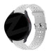 Bandz Correa silicona con estampado Coros Apex 2 (blanco)