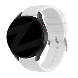 Bandz Coros Pace 3 siliconen band 'Deluxe' (wit)