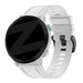 Bandz Bracelet silicone á boucle Garmin Instinct E - 40mm (blanc)