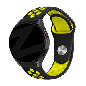 Bandz Suunto Vertical Sport Strap 'Deluxe' (Black/Yellow)