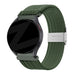 Bandz Samsung Galaxy Watch 5 40mm Woven Nylon Strap (Olive Green)