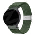 Bandz Samsung Galaxy Watch 7 - 44mm geflochtenes Nylonband (OliveGrün)