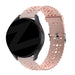 Bandz Polar Ignite 2 Silikonarmband mit Blumenmuster (Rosa)