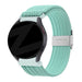 Bandz Garmin Venu SQ Woven Nylon Strap (Turquoise)