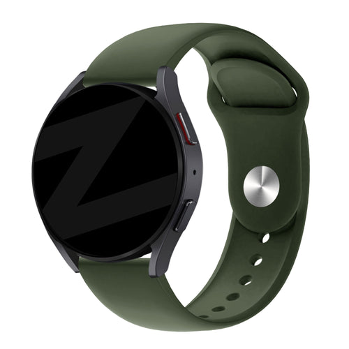 Bandz Amazfit Cheetah 2 Pro Sport Strap 'Deluxe' (Olive Green)