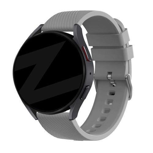 Bandz Correa silicona 'Deluxe' Actyve Smartwatch 20mm (gris)