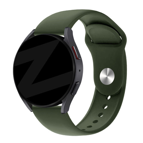 Bandz Bracelet sport 'Deluxe' Huawei Watch GT 5 Pro 46mm (verte olive)