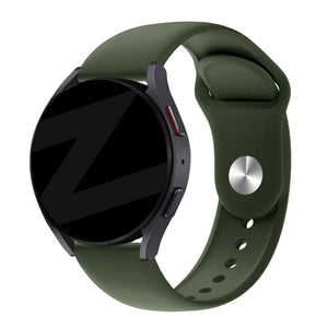 Bandz Huawei Watch GT 7 - 46mm Sport Strap 'Deluxe' (Olive Green)