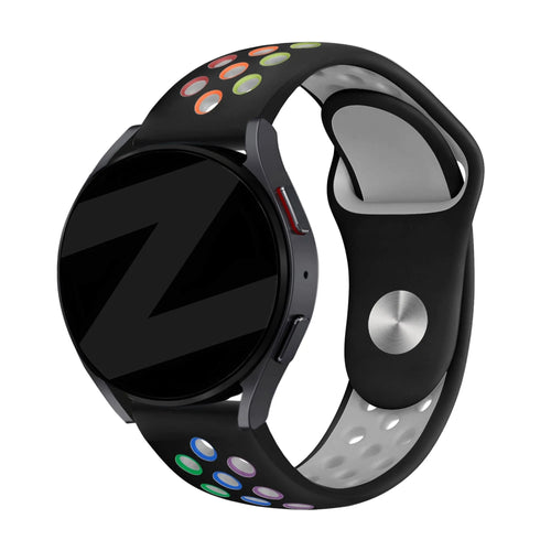 Bandz Coros Apex 2 Sportarmband 'Deluxe' (Schwarz/Regenbogen)