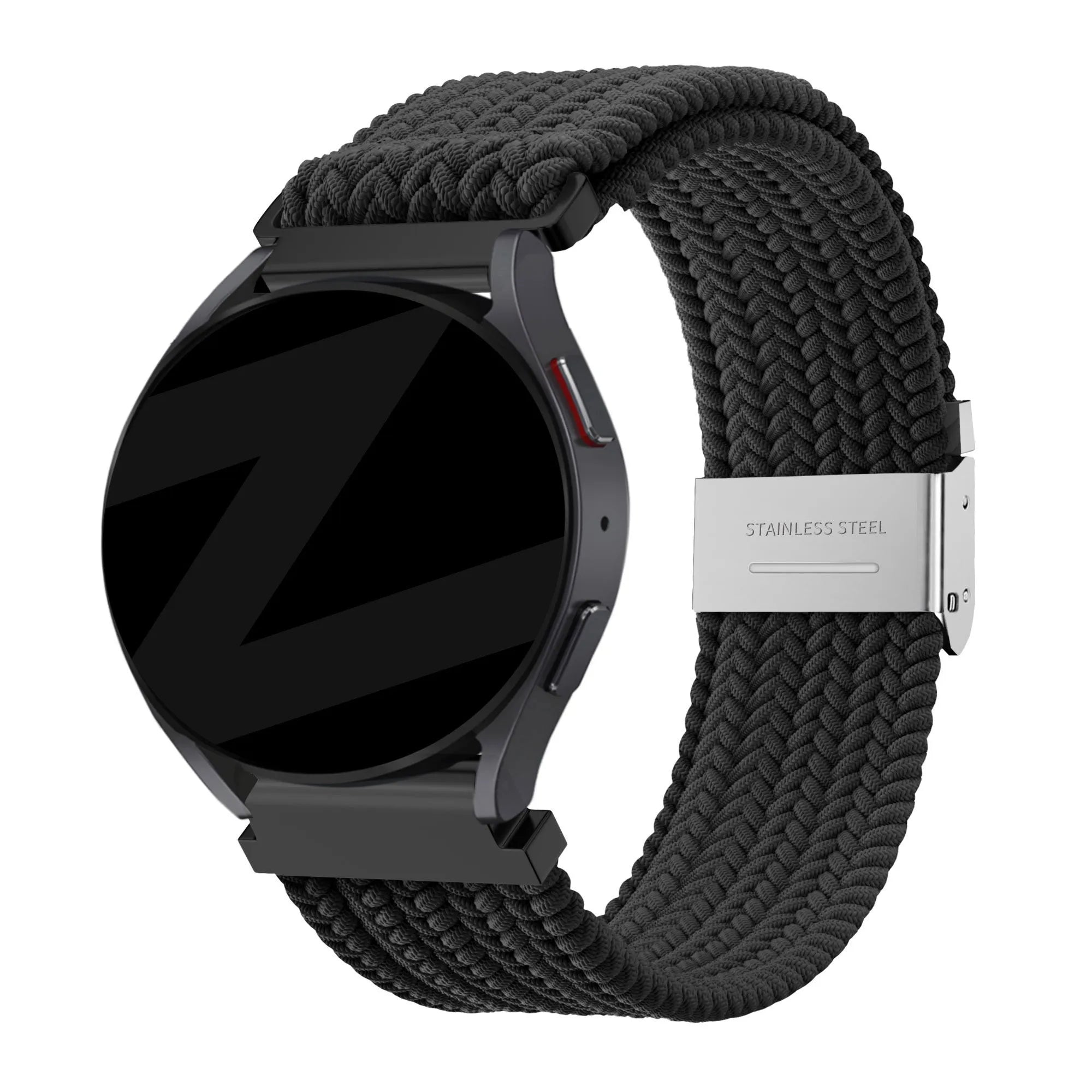 Bandz Bracelet nylon tissé Maoo Ventura (noir)