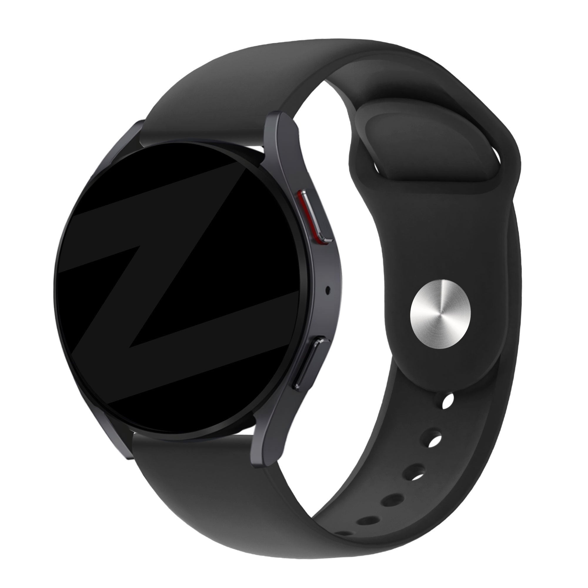 Bandz OnePlus Watch Lite Sportarmband 'Deluxe' (Schwarz)