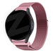 Bandz Samsung Galaxy Watch 4 Classic 42mm Milanese Loop Strap (Pink)
